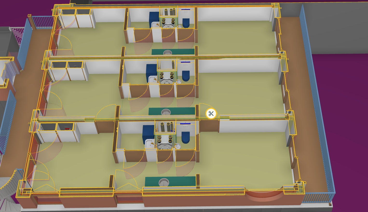 overzicht indeling verdiepingvloer woodworks